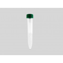15ml Centrifuge Tube, Screw Cap, Natural, Sterile, 100/Bag