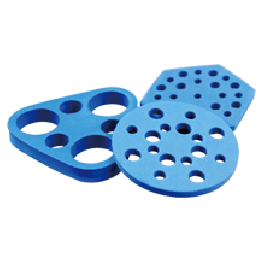 Plastic Foam Racks, Octagonal, 83X12mm