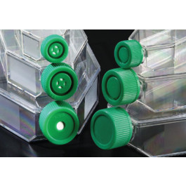EZ-LINE T-Flasks Vented Caps, 25cm2 TC treated T-Flask with Filter cap, 200 per case