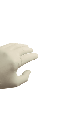 Disposable Latex Gloves, Medium, 100/Box