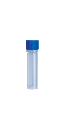 2ml Skirted Tube With Screw Cap, Sterile, Blue, 500/Bag