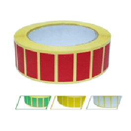 Labels On Roll, Yellow, 40X20mm