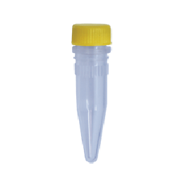 1.5ml Conical Tube With Screw Cap, Sterile, Yellow, 500/Bag