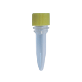 0.5ml Conical Tube With Screw Cap, Sterile, Yellow, 500/Bag