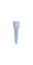 0.5ml Conical Tube With Screw Cap, Sterile, White, 500/Bag