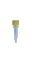 0.5ml Conical Tube With Screw Cap, Sterile, Yellow, 500/Bag