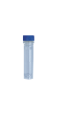 2ml Skirted Tube With Screw Cap, Sterile, Blue, 500/Bag