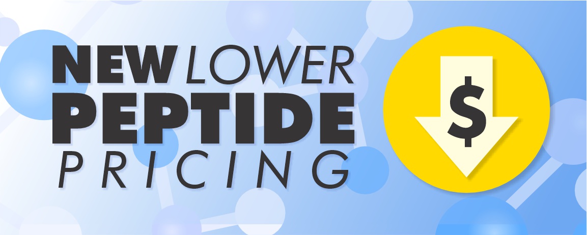 New Lower Peptide Synthesis Pricing