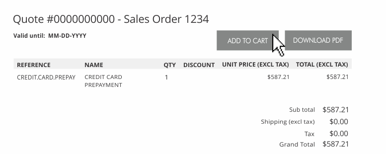 Click on “Add to Cart”.